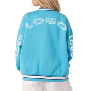 Sudadera Unisex 100% Algodón, Gruesa, Talla Grande, Cuello Redondo, Bordada, Lisa, para Escuela y Universidad - Product Image 2