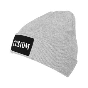Gorro de Invierno para Hombre, Tejido, Cálido, al por Mayor, Personalizado, Económico, Transpirable, Fabricante - Product Image 2