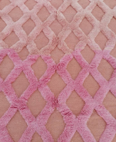 Beni Mrirt rose naturel, tapis marocain en laine fait main, tapis marocain tissé à la main, tapis personnalisé fait main, OEM