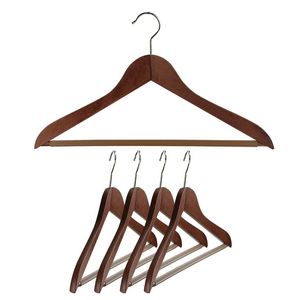 PERCHAS DE MADERA PARA USUARIOS DE MOTH VENTA CALIENTE AL POR MAYOR para exhibir bolsas de ropa en el armario de la cocina o el baño - Product Image 3