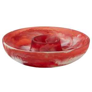 Ensemble décoratif artisanal de qualité supérieure pour bonbons, collations et décoration intérieure, bol et plateau de service en résine brillante de luxe - Product Image 5