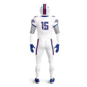 Sublimación práctica juvenil uniforme de fútbol americano 2024 nueva llegada diseño personalizado conjunto de Jersey de fútbol americano - Product Image 3