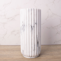 Ensemble d'accessoires de salle de bain en marbre gris simple et moderne 5 pièces avec porte-brosse de toilette