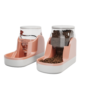 Paquete De 2 Comederos Y Dispensador De Agua Para Perros Y Gatos Alimentador De Alimentos Por Gravedad ideale Para Gatos Con - Product Image 6