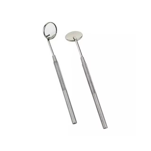 ชุดเครื่องมือทันตกรรมแบบใช้ซ้ำได้ 12 ชิ้น # ด้ามจับกระจกตรวจช่องปาก 5 นิ้ว ผลิตจากสแตนเลสเกรดเยอรมัน ได้รับการรับรองมาตรฐาน CE เครื่องมือผ่าตัดแบบใช้มือ - Product Image 3