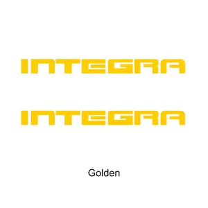 Autocollants de lettrage pour carénage latéral Honda Integra NC750D et NC700D, ensemble de 2 autocollants comprenant des autocollants pour réservoir de moto - Product Image 1