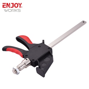 19mm 구멍 A3 강철 및 <span class=keywords><strong>PVC</strong></span> 커버 메트릭 홀드 다운 퀵 릴리즈 목공용 테이블 클램프 - Product Image 3