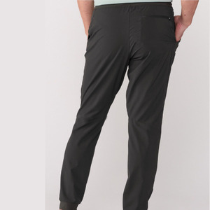 Pantalones de chándal transpirables de secado rápido atléticos con cordón inferior abierto impermeable informal para hombre, pantalones deportivos para gimnasio con bolsillos - Product Image 2