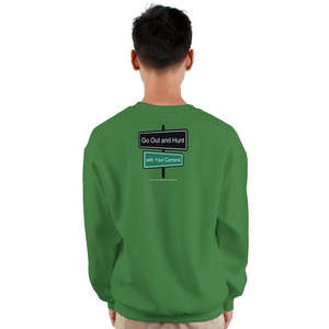 Sudadera Gildan Heavy Crewneck Cheetah Brothers XL de Tejido de Punto Antiarrugas con Diseño Serigrafiado y Bordado Sólido - Product Image 2