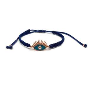 Bracelet à breloques fin macrome - Product Image 5