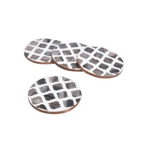 Latest Design Fresh Natural Wooden <b>Coaster</b> New Design Round Shape Cup <b>Glass</b> <b>Coasters</b> For Use Table Top Cheap Price Product - Product Image 6