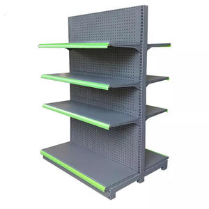 גודל מותאם אישית במפעל צבע לוגו אפור מט דו צדדי מדפי סופרמרקט מדפי חנות מכולת מדפי גונדולה - Product Image 1