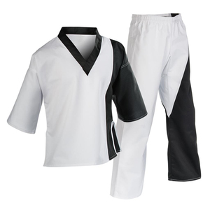 Uniformes d'arts martiaux de qualité supérieure pour hommes et femmes, uniformes de Taekwondo personnalisés pour les matchs d'équipe TKD jis, vente en gros - Product Image 1