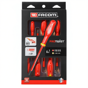 ชุดไขควงฉนวนกันไฟฟ้า Facom Protwist 1000V ชุด 6 ชิ้น - Product Image 3