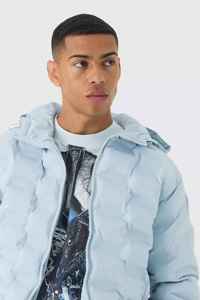 Designer <b>Men's</b> Winter Puffer <b>Jacket</b> Custom High Quality Windproof <b>Lightweight</b> For <b>Men</b> Puffer <b>Jacket</b> - Product Image 2
