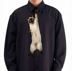 Collar con Lazo Personalizado con Foto de Mascota - Diseño Moderno y Reutilizable para Gatos, Perros, Aves y Reptiles, Material de Poliéster Suave - Product Image 3