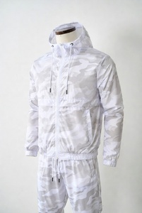 ชุดวอร์มผ้าทอสำหรับผู้ชายชุดกีฬาผ้าโพลีเอสเตอร์สำหรับวิ่งออกกำลังกาย - Product Image 6