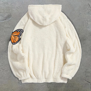 Sudadera con Capucha Personalizada para Hombre, Tejido Grueso, Transpirable, de Algodón French Terry, Estilo Vintage, Lavado Ácido, Ecológica - Product Image 2