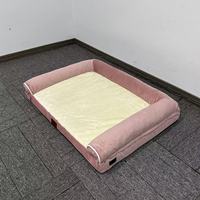 Fabricant de lits pour chiens et chats en peluche amovibles et lavables XL, lit orthopédique moderne de luxe pour animaux de compagnie