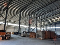 Bâtiment commercial résistant au vent, bâtiment métallique multi-usages, chambre froide sécurisée, structure en acier, entrepôt