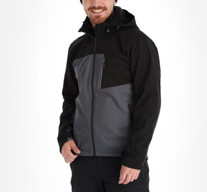 Chaqueta Softshell de Esquí para Hombre, Diseño Color Block, Cortavientos, para Invierno, al por Mayor, Descuento por Volumen, Opciones Personalizadas - Product Image 2