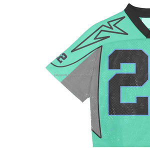 Factory Wholesale Fast Delivery High Quality <b>Cowboys</b> Jersey 100% Cotton T-<b>Shirt</b> with Loose Fit & Printed Fashion Football jersey - Product Image 2