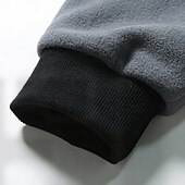 Nouveau sweat à capuche zippé pour homme avec logo personnalisé brodé, impression numérique, polyester/coton, automne, 2 pièces, haute qualité, prix bas - Product Image 3