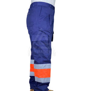 Reflective Safety Pants With Reinforced Knees Lightweight & Breathable <b>Work</b> <b>Trousers</b> In Pakistan - Product Image 5