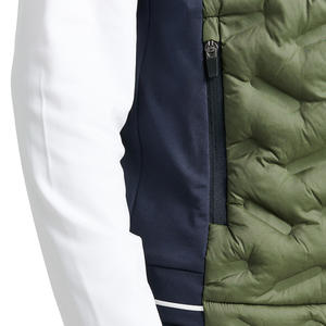 Haute couture hommes formel hiver gilet personnalisé extérieur col en v Bodywarmer avec hybride rembourré sans manches conception à séchage rapide - Product Image 4