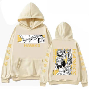 เสื้อสวมหัวลายอนิเมะ <span class=keywords><strong>My</strong></span> <span class=keywords><strong>HERO</strong></span> <span class=keywords><strong>Academia</strong></span> เหยี่ยวมีฮู้ดฮาราจูกุเสื้อสวมหัวแฟนๆของขวัญ - Product Image 6