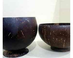 ชามกะลามะพร้าวงานหัตถกรรมจากเวียดนามเคลือบผิวเรียบ99GD จากธรรมชาติเพื่อการส่งออก - Product Image 6