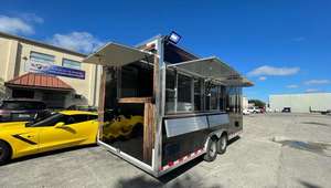 Nouveau design de camion de restauration mobile avec système d'eau, châssis en acier inoxydable, 4 roues, alimentation intégrée, remorque de restauration rapide à vendre - Product Image 2