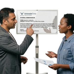 Pantalla Móvil Inteligente de 23.8 y 32 Pulgadas, Android <span class=keywords><strong>13</strong></span>, Monitor de TV Inalámbrico con Ruedas y Batería para Comercio Internacional B2B - Product Image 6