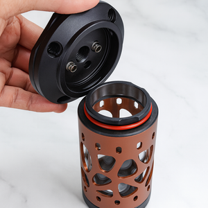 Ensemble de chicha miniature en aluminium et verre au design moderne et coloré en forme de toile d'araignée, durable, écologique, résistant à la rouille, portable et de qualité supérieure - Product Image 5