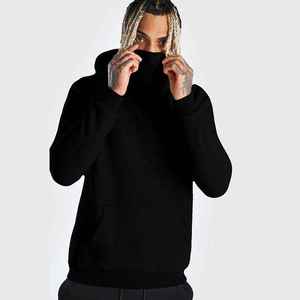 Sudadera con capucha para hombre de calidad superior con máscara facial Ninja Impresión digital Moda de invierno más vendida a un precio razonable - Product Image 3