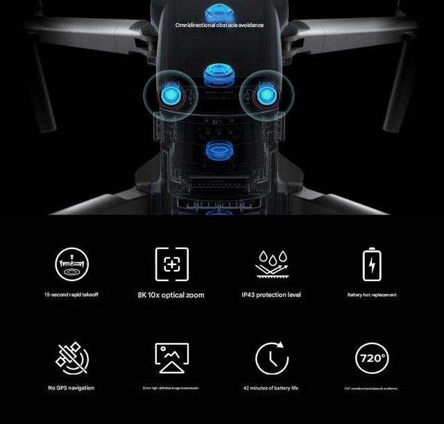 MAX 4T Prosumer Drones with Thermal Imaging & Laser Ranging Remote Control Plastic Material for Expert UAV Industry Applications