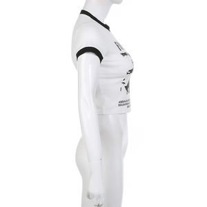 Camisas sexys Tops de mujer Ropa de mujer Crop Top Trending Blusa - Product Image 5