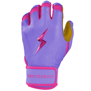 BRUCE BOLT Original Series Short Cuff <b>Batting</b> Gloves Parpal Color Guantes De Bateo De Beisbol - Product Image 5