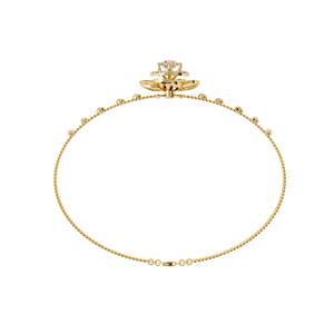 Fabulous 18K <b>Gold</b> Lab Grown Diamond Bracelet & <b>Bangle</b> Luxurious Jewelry Accessory - Product Image 4