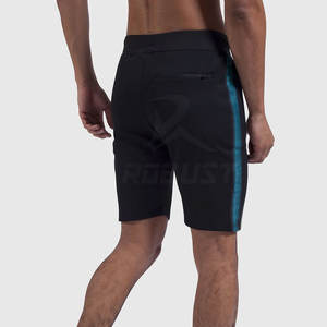 Vente d'été chaude Short tricoté décontracté pour hommes sur mesure Taille adulte écologique Nouveau style Short à motif solide - Product Image 5