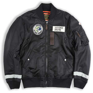 Chaqueta Bomber Moderna para Hombre Estilo Americano, Nueva, Manga Larga, Duradera, Bordado Frontal, Impermeable, Cortavientos, Talla XS, Invierno - Product Image 5