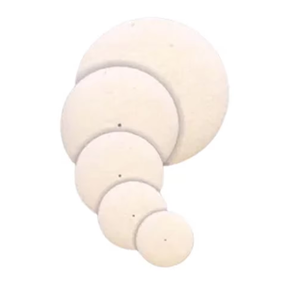 Discos de fieltro con borde de cuchillo de grado superior, herramientas de pulido OEM para la industria de la joyería, pulido de metales y trabajo de precisión - Product Image 2