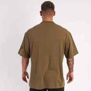 T-shirt Homme en Coton Premium Épais à Épaules Tombantes, Personnalisable avec Logo OEM, Vente en Gros - Product Image 5