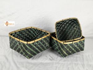 Vitrapro – panier de rangement en bambou pour linge de fruits, vêtements artisanaux naturels pour la maison, nouvel arrivage 2023 - Product Image 3