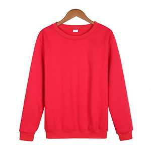 Pull-over unisexe respirant en molleton 100 % coton, coupe classique, col rond, motif uni, poids du tissu 370 g, pour l'automne - Product Image 4
