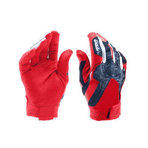 Gants de football américain super collants avec logo personnalisé Gants de Fielding pour temps froid Gants de rugby Prix bon marché - Product Image 6