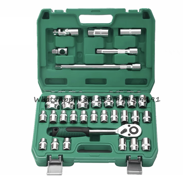 151 Pcs Mechanics Socket Wrench Set - Chrome Vanadium Tool Kit