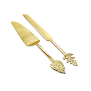 เซิร์ฟเวอร์เค้กเหล็กพร้อมด้ามทองเหลือง มีดเค้กแต่งงาน มีดเค้กและเครื่องมือเซิร์ฟเวอร์ในราคาที่ดีที่สุด - Product Image 5