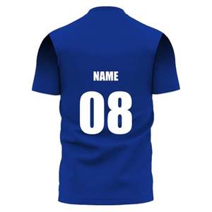 Camiseta de fútbol transpirable de alta calidad, camiseta de equipo de fútbol sublimada personalizada con estampado de nombre personalizable - Product Image 6