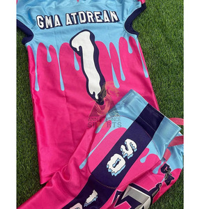 2024 nouveaux hommes équipe football américain uniforme cousu Logos chemises brodées jeunesse Sport porter des uniformes de football américain - Product Image 6